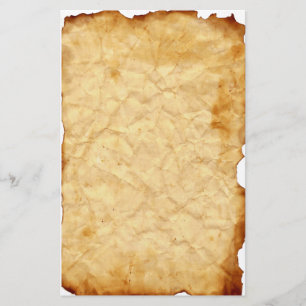 Papelaria Papel CrumpledStationery Vintage
