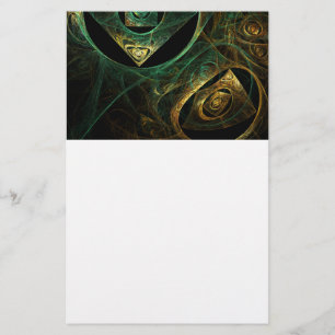 Papelaria Papel de Abstrato de Arte para Vibrações Mágicas