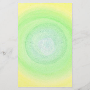 Papelaria Papel de Carta Amarelo Verde Azul Misturado