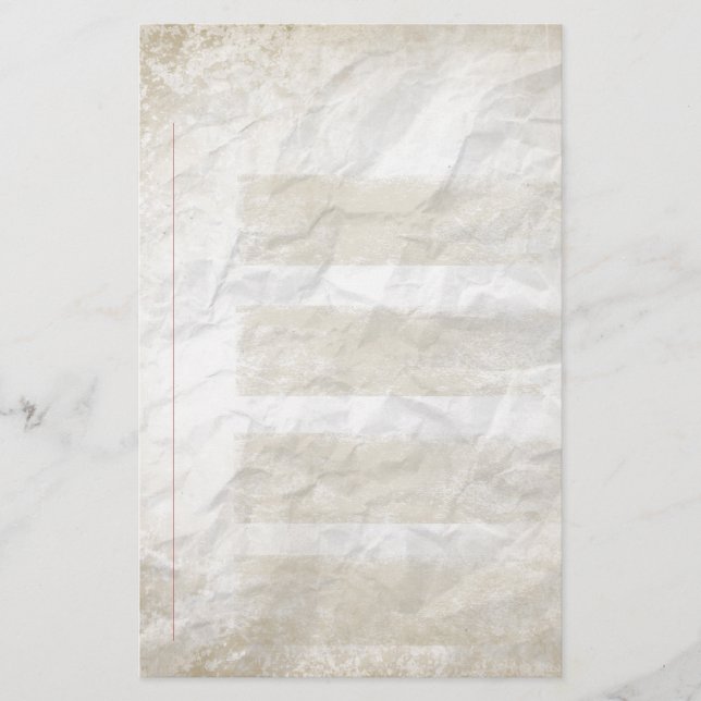 Papelaria Papel de Carta Antiquado (Frente)