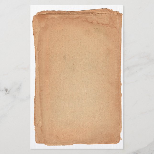 Papelaria Papel de Carta Antiquado Antigo (Frente)