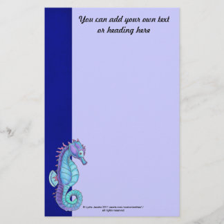 Papelaria Papel de Carta Azul
