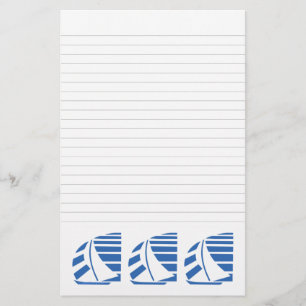 Papelaria Papel de Carta Azul