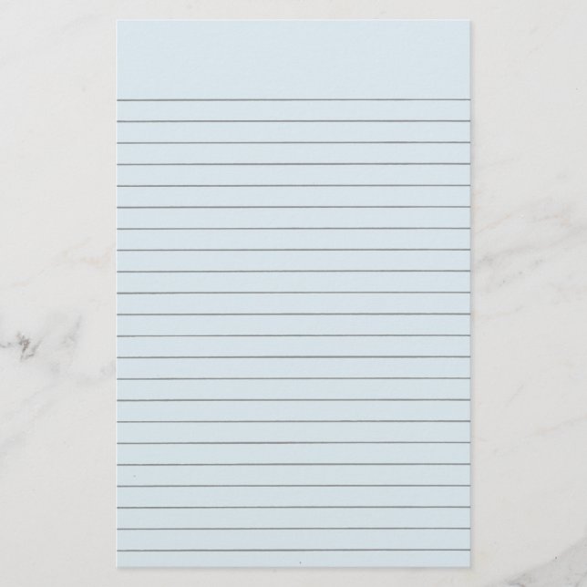 Papelaria Papel de Carta Azul Lite (Frente)