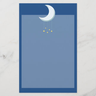 Papelaria Papel de carta bonito da lua