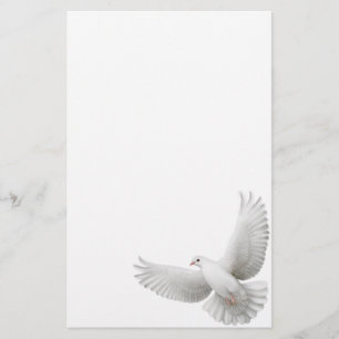 Papelaria Papel de Carta Branca de Paz