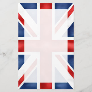 Papelaria Papel de carta britânico da bandeira
