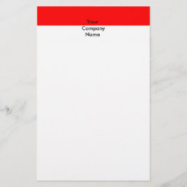 Papelaria Papel de carta com bandeira da Indonésia