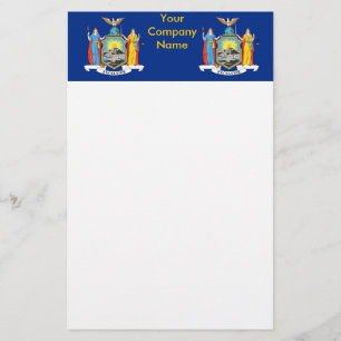 Papelaria Papel de carta com bandeira de Nova Iorque