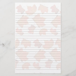 Papelaria Papel de Carta com Folhas de Bordo
