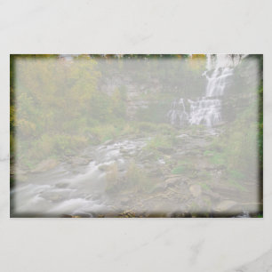 Papelaria Papel de carta da cachoeira