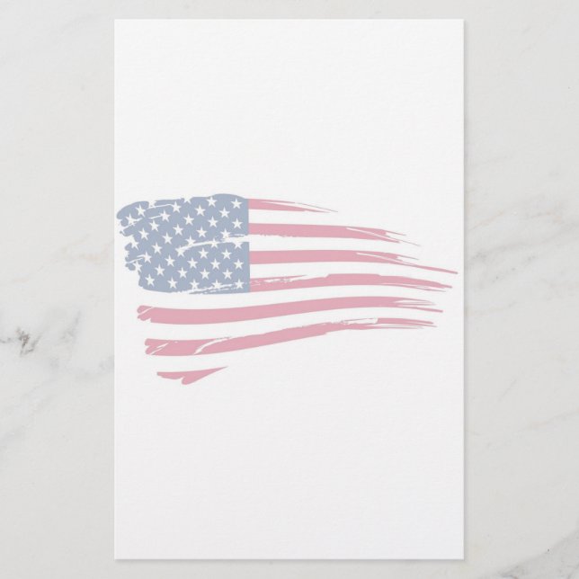 Papelaria Papel de carta da liberdade (Frente)