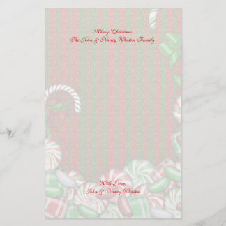 Papelaria Papel de Carta das Cenas de inverno de Natal