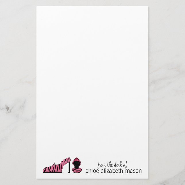 Papelaria Papel de Carta das Meninas Super Bonitas (Frente)