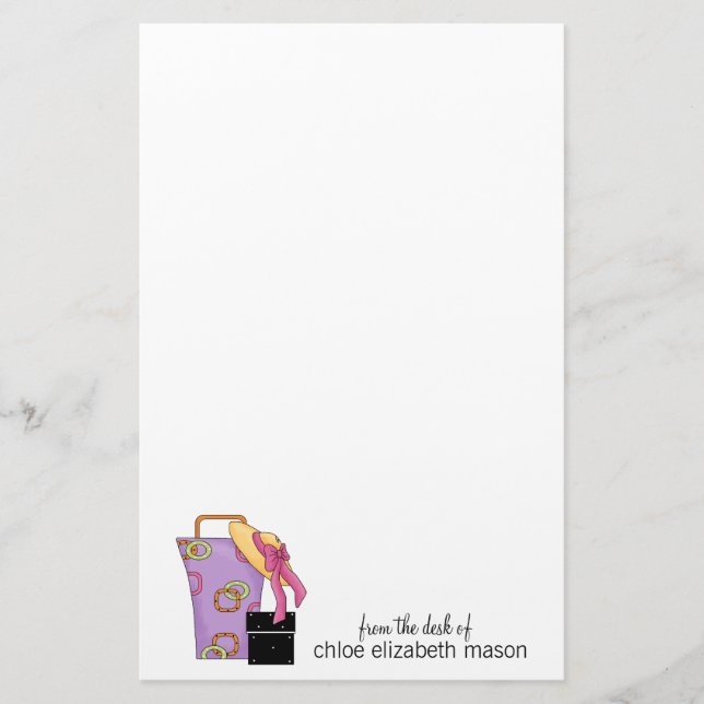 Papelaria Papel de Carta das Meninas Super Bonitas (Frente)