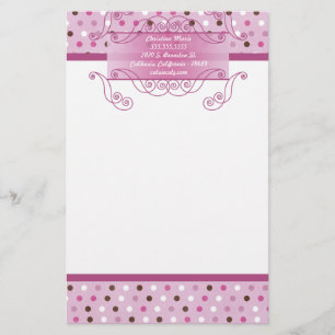 Papelaria Papel de Carta de Amor Doce