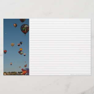 Papelaria Papel de Carta de Balões de Ar Quente
