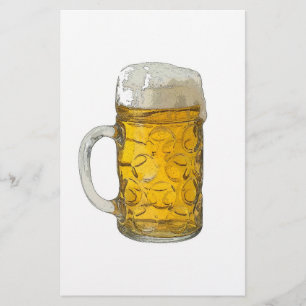 Papelaria Papel de Carta de Cerveja