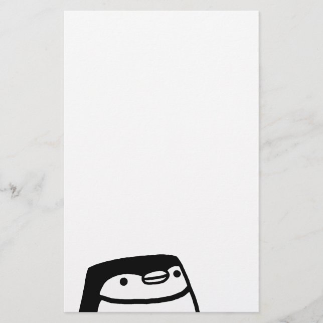 Papelaria Papel de carta de Dave (Frente)