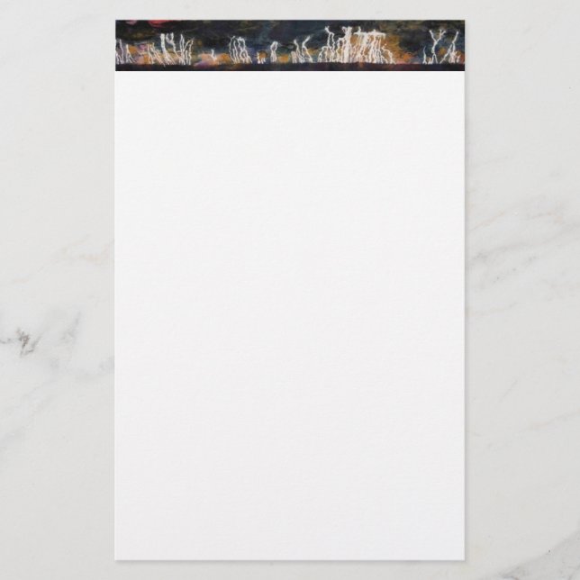 Papelaria Papel de carta de design abstrato (Frente)
