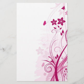Papelaria Papel de Carta de Design Floral