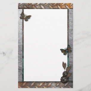 Papelaria Papel de Carta de Ferro