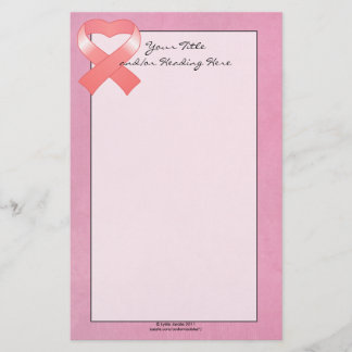 Papelaria Papel de Carta de Fita Rosa