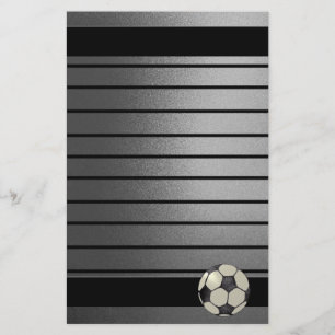Papelaria Papel de carta de futebol 2