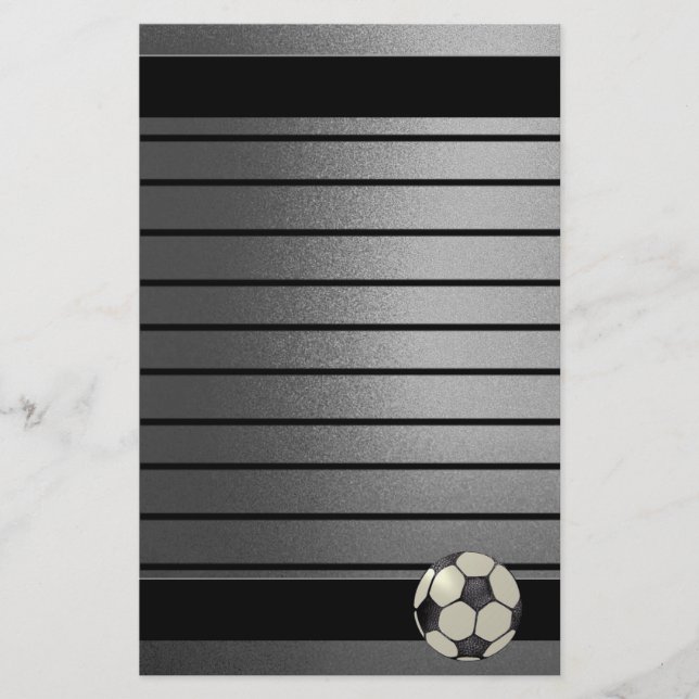 Papelaria Papel de carta de futebol 2 (Frente)