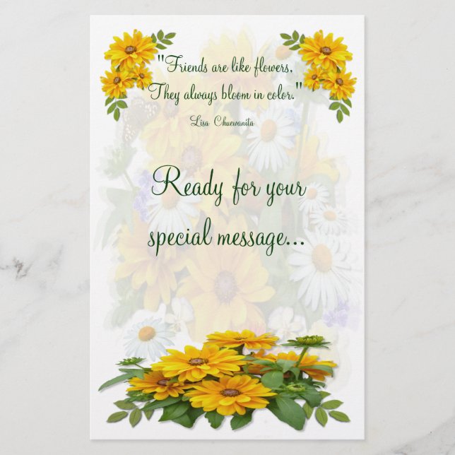 Papelaria Papel de carta ~ de hélio (Frente)