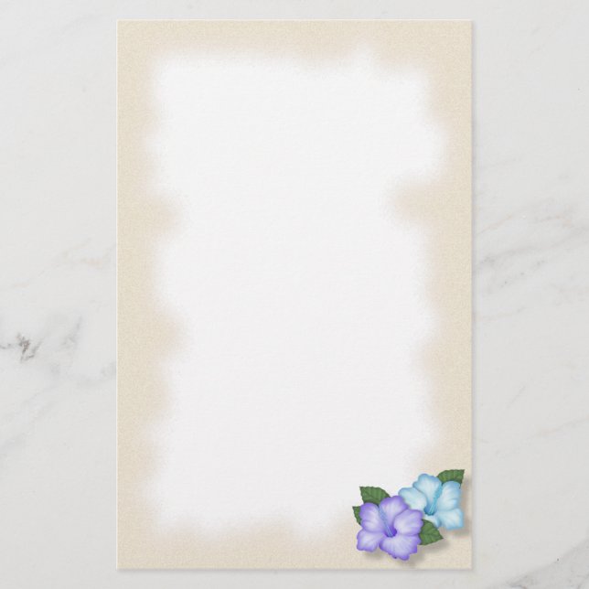 Papelaria Papel de Carta de Imprensa de Praia (Frente)