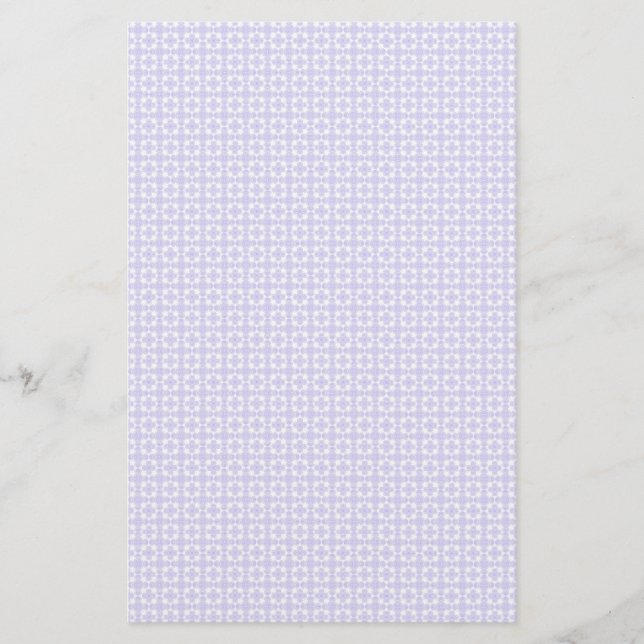 Papelaria Papel de Carta de lavanda (Frente)