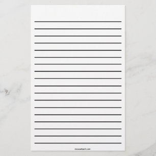 Papelaria Papel de Carta de Linha Espessa