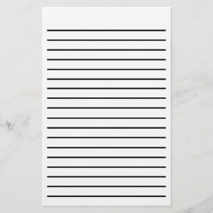 Papelaria Papel de Carta de Linha Negrito