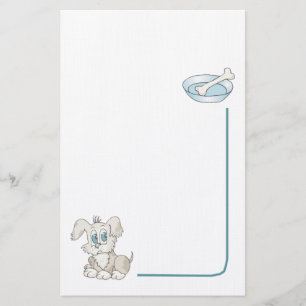 Papelaria Papel de carta de Pet-Lovers de Cães Papéis de car