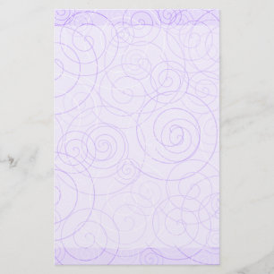 Papelaria Papel de carta de púrpura