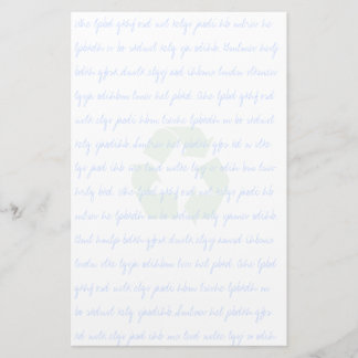 Papelaria Papel de carta de Reciclado reutilizado