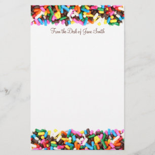 Papelaria Papel de Carta de Sprinkles