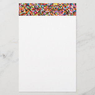 Papelaria Papel de Carta de Sprinkles