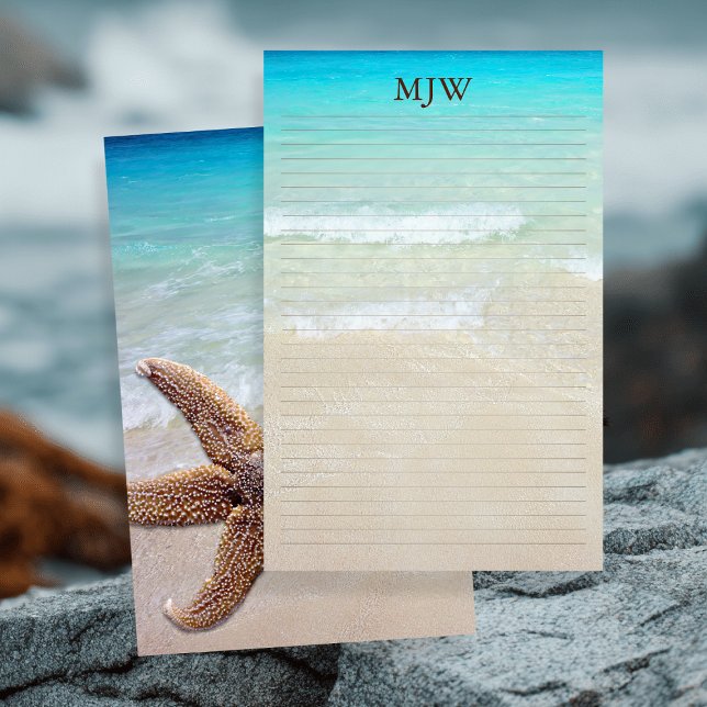 Papelaria Papel de carta de Vazio de fundo oceânico (Criador carregado)