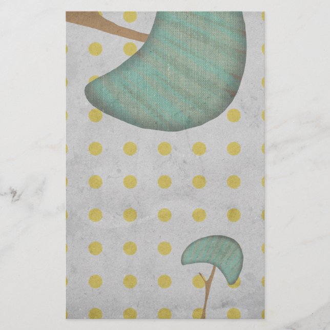 Papelaria Papel de Carta do Cogumelo (Frente)