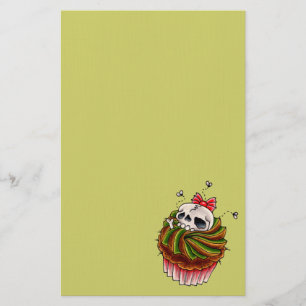 Papelaria Papel de carta do cupcake
