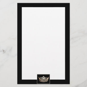 Papelaria Papel de Carta do Estado da Miss América