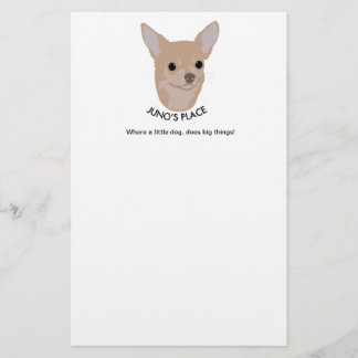 Papelaria Papel de carta do lugar de Juno