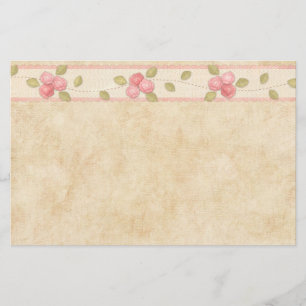 Papelaria Papel de carta do Rosebud