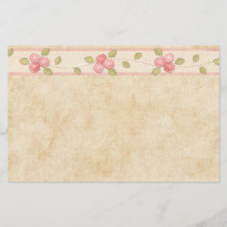 Papelaria Papel de carta do Rosebud