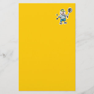 Papelaria Papel de carta dos desenhos animados do tênis