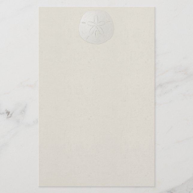 Papelaria Papel de carta elegante 1 do dólar de areia (Frente)