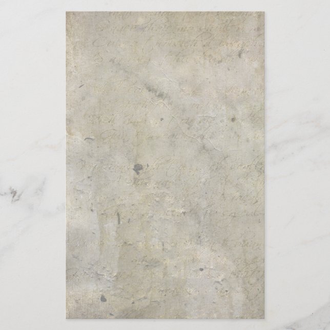 Papelaria Papel de Carta Escuro Vintage Escuro (Frente)