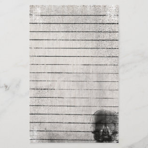 Papelaria Papel de Carta Gótico Eterno Grunge